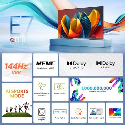 Hisense 100E7NQ 100" QLED UltraHD 4K HDR10