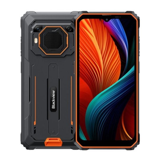 Blackview BV6200 Plus 8GB/256GB Smartphone Android 14 Naranja