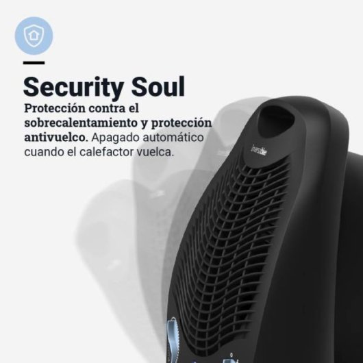 Universal Blue Copacabana 2020 Calefactor Vertical 2000w Negro