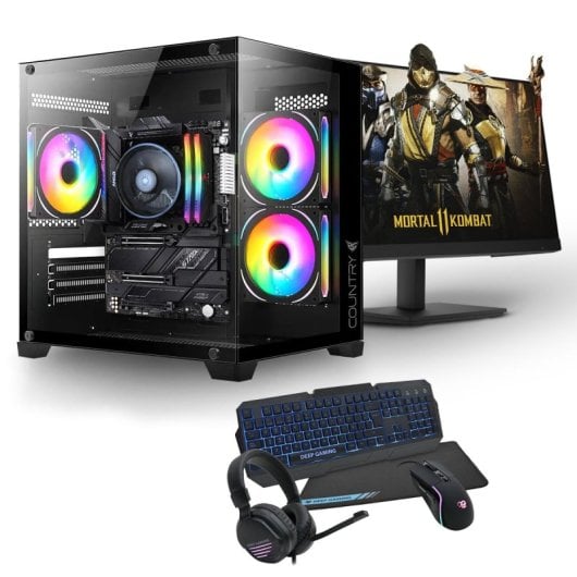 Ordenador Sobremesa PC Racing Delta Gaming Intel Core i9-12900KF/32GB/2TB SSD/RTX 4060 Ti + Windows 11