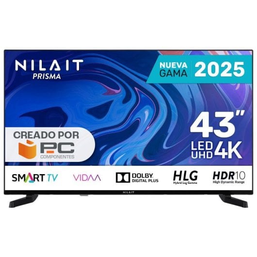 Nilait Prisma 43UD7004S 43" LED UHD 4K Smart TV VIDAA