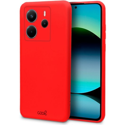 Cool Carcasa para Xiaomi Redmi Note 14 Cover Rojo