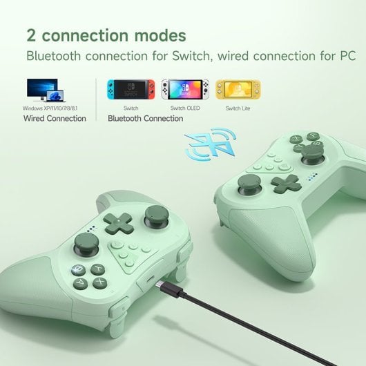EasySMX T37 Gamepad Bluetooth wireless USB-C per Nintendo Switch/Switch Lite/Switch OLED/Windows