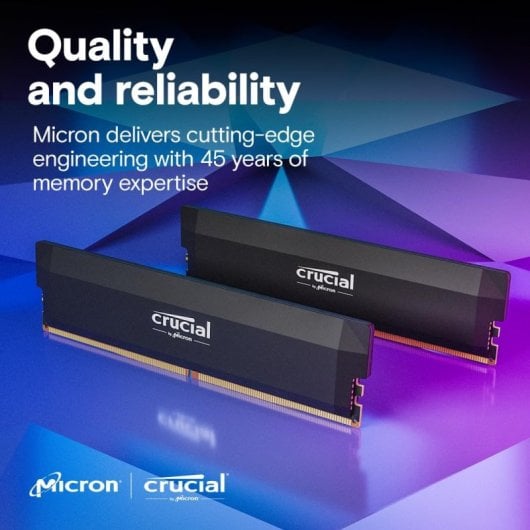 Crucial Pro OC DDR5 6400 MHz 32 GB 2 x 16 GB CL38 Intel XMP 3.0 und AMD EXPO