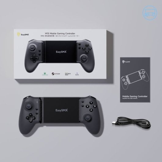EasySMX M15 Gamepad Inalámbrico Bluetooth 400mAh Negro para Nintendo Switch / iOS / Android