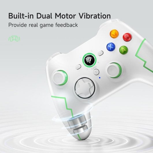 EasySMX 9013 Pro Gamepad Sem Fios Bluetooth/2.4GHz para PC/Switch/Android/iPhone/iPad Preto