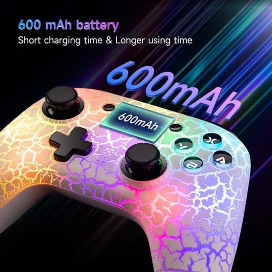 EasySMX ESM-9124 Gamepad wireless Bluetooth/2,4 GHz Dragon per Nintendo Switch/PC/Android/iOS