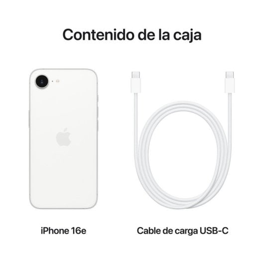 Apple iPhone 16e 128GB Blanco