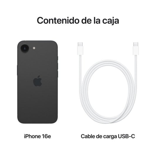 Apple iPhone 16e 256GB Negro