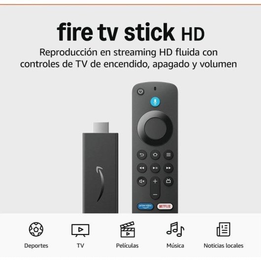 Amazon Fire TV Stick 3ª Gen Reproductor Multimedia Streaming FullHD con Alexa