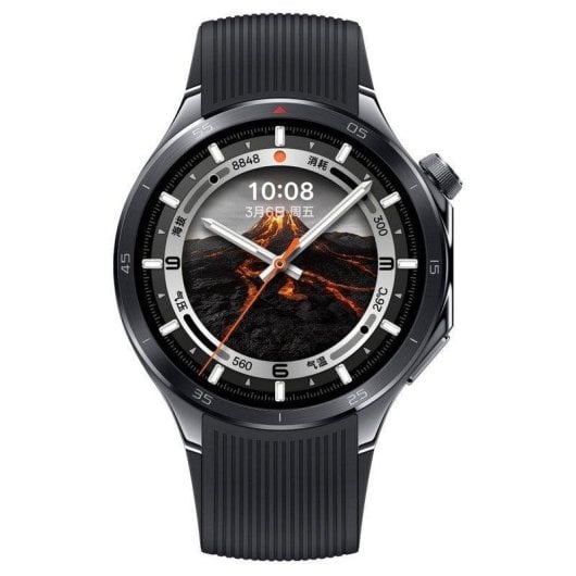 Oppo Watch X2 Bluetooth NFC GPS 46mm AMOLED Nero Resistenza acqua 5ATM+IP68 SpO2