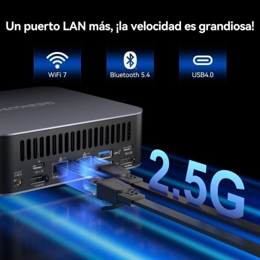 Mini PC GEEKOM GT1 Mega Intel Core Ultra 5 125H/32 Go/SSD 1 To