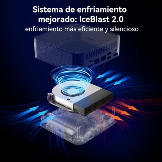 Mini PC GEEKOM GT1 Mega Intel Core Ultra 5 125H/32 Go/SSD 1 To