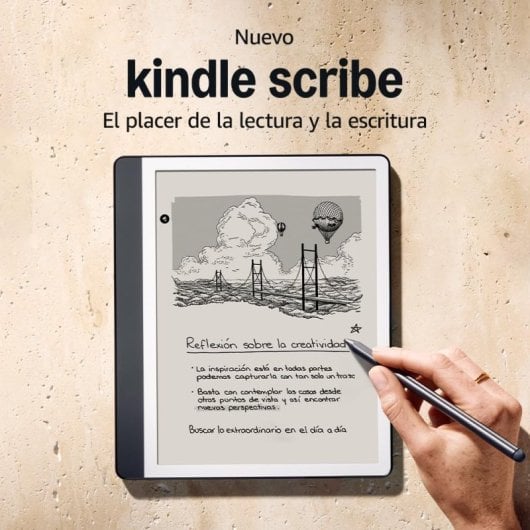 Amazon Kindle Scribe 2024 E-Reader 10.2" 16GB Cuaderno Digital con Lápiz Prémium Gris Tungsteno