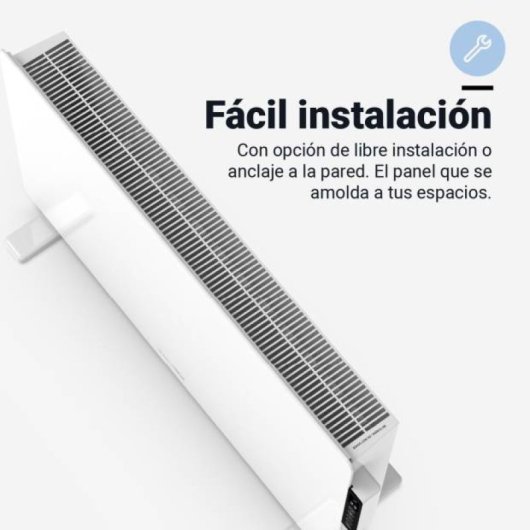 Universal Blue Belle Mare 7020W Calefactor Panel De Cristal 2000w Wifi Blanco