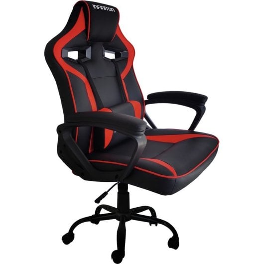 Infiniton GSEAT-TS Silla Gaming con Respaldo Reclinable hasta 120kg Roja
