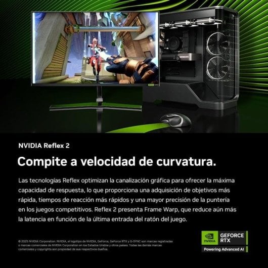 Tarjeta Gráfica MSI GeForce RTX 5070 GAMING TRIO OC 12GB GDDR7 Reflex 2 RTX AI DLSS4