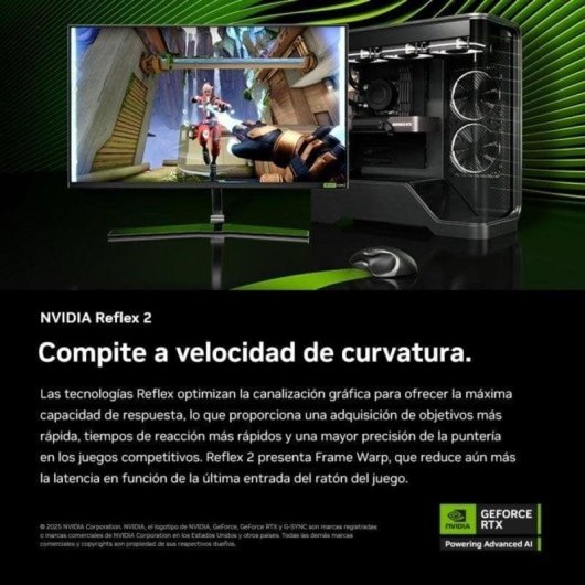 Placa gráfica MSI GeForce RTX 5070 VENTUS 2X OC 12GB GDDR7 Reflex 2 RTX AI DLSS4