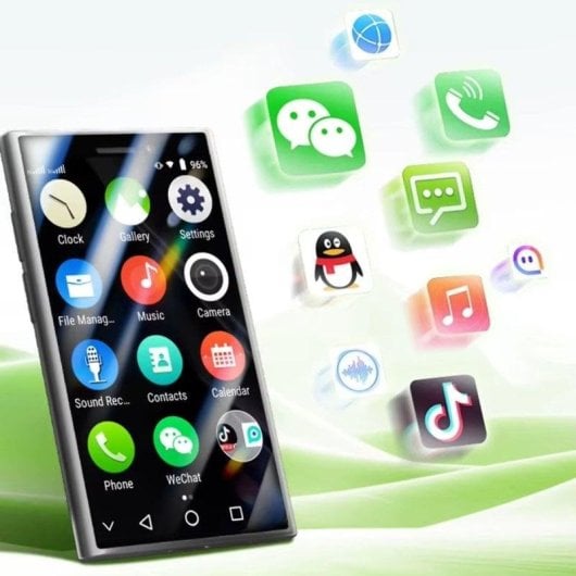 Klack XS24 Pro 3G 2GB 16GB 3" Dourado Dual SIM