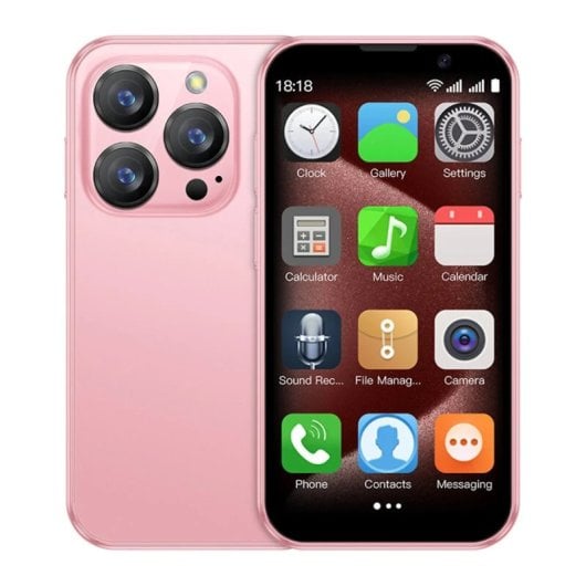 Klack XS18 Pro Mini Teléfono Inteligente 3" 3G 2GB/16GB Dual SIM Rosa