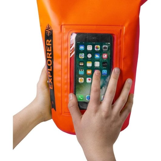 Celly Explorer2lor Funda Saco Piscina Naranja para Smartphone
