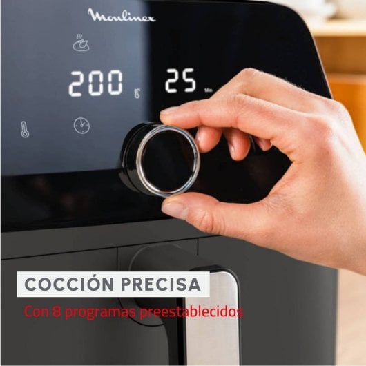 Moulinex Easy Fry Mega Freidora de Aire 7.5L 2020W Gris Carbón