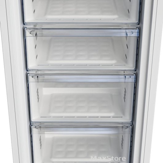 Congélateur vertical Beko B3RFNE274W Classe E 1,515 m Blanc