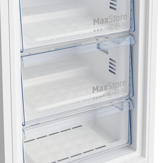 Congélateur vertical Beko B3RFNE274W Classe E 1,515 m Blanc