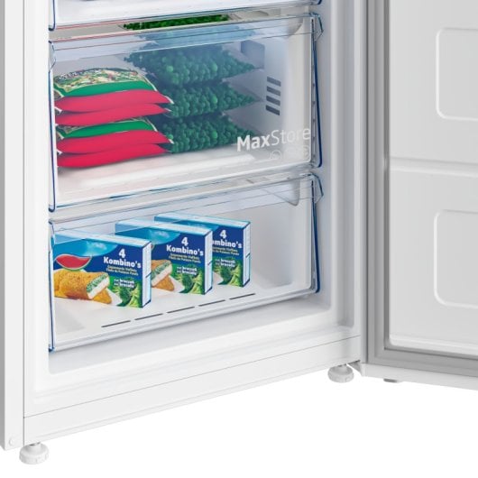 Congélateur vertical Beko B3RFNE274W Classe E 1,515 m Blanc