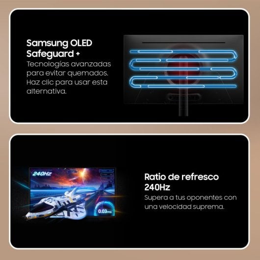 Samsung Odyssey OLED G8 LS32FG816SUXEN 32" QD-OLED UltraHD 4K 240Hz 0.03ms HDR400 FreeSync Premium Pro