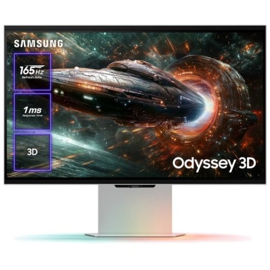 Samsung Odyssey 3D LS27FG904XUXEN 27" LED IPS UltraHD 4K 165Hz Höhenverstellbar FreeSync Premium