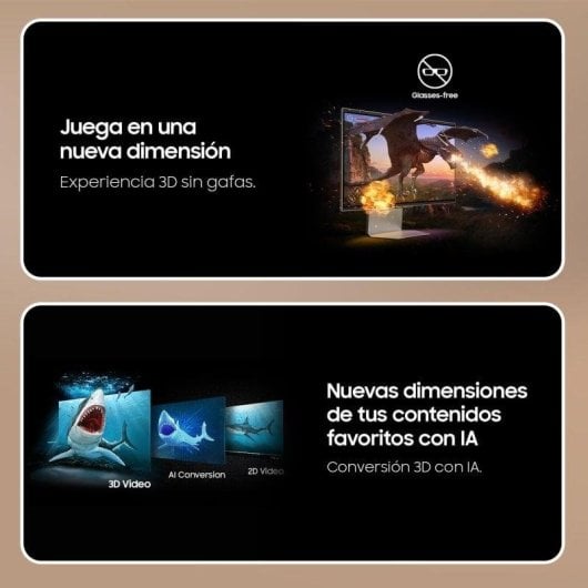 Monitor PC Samsung Odyssey 3D LS27FG904XUXEN 27" UltraHD 4K 165Hz IPS 1ms FreeSync Premium