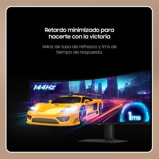Samsung Odyssey G9 LS49FG916EUXEN 49" LED VA UltraWide DQHD 144Hz HDR600 FreeSync Premium Pro Curvo
