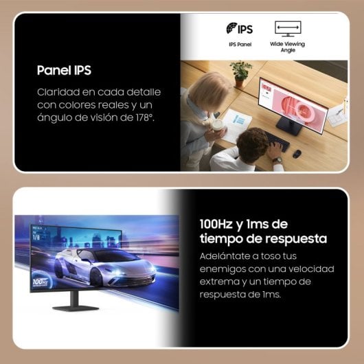 Samsung Essential S3 LS32D392GAUXEN 31,5" LED VA FullHD 100 Hz Haut-parleurs incurvés