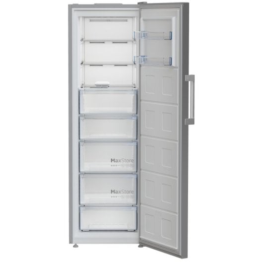 Congélateur vertical Beko B3RFNE314XB Classe E 1,86 m Gris