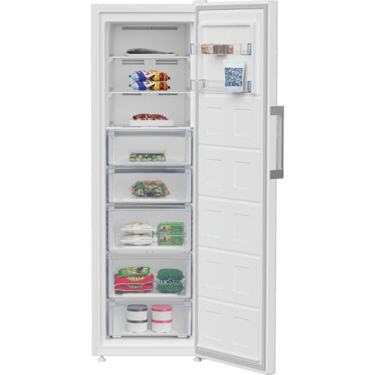 Beko B3RFNE314W Gefrierschrank, Klasse E, 1,865 m, Weiß