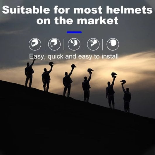 Klack Auriculares Inalámbricos Bluetooth para Casco de Motocicleta Negros