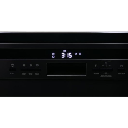 Infiniton DIW-61STB Máquina de Lavar Loiça 14 Conjuntos 8 Programas E Dark Inox