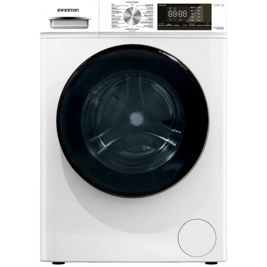 Infiniton WM-S74ABP Lavadora Carga Frontal 7 Kg 1400 RPM Inverter A Blanca