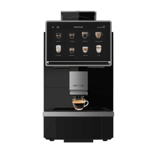 Cafeteira Superautomática Cecotec Cremmaet Coffice 2L 15 bares ecrã tátil e 26 bebidas