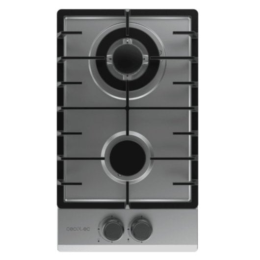 Cecotec Bolero Squad G 2200F Placa De Gas 2 Fuegos 5,25kW Inox