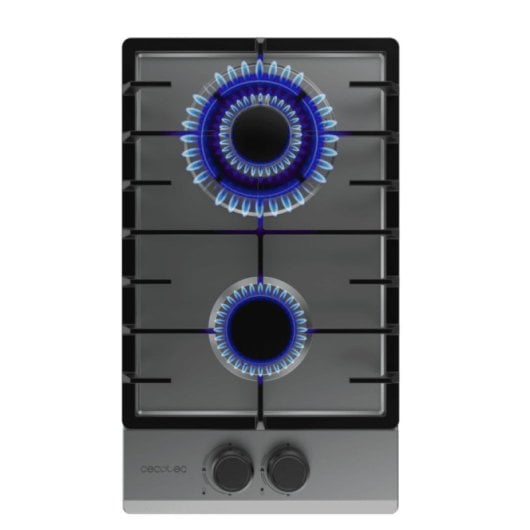 Cecotec Bolero Squad G 2200F Placa De Gas 2 Fuegos 5,25kW Inox