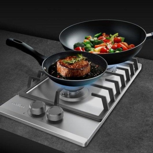 Plaque Cecotec Bolero Squad G 2200F 2 feux inoxidables WOK sécurité