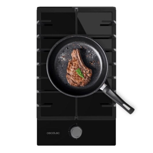 Plaque de cuisson à gaz Cecotec Bolero Squad G 1200F 1 brûleur 3,5 kW Noir