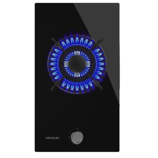Plaque de cuisson à gaz Cecotec Bolero Squad G 1200S 1 brûleur 3,5 kW Noir