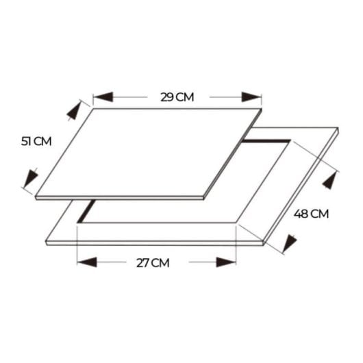Plaque de cuisson Cecotec Bolero Squad G 1200S 1 Feu Wok 3,5 kW Verre Noir