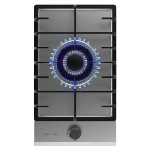 Placa Cecotec Bolero Squad G 1200F Inox 1 Queimador Wok 3,5kW Gás Inox