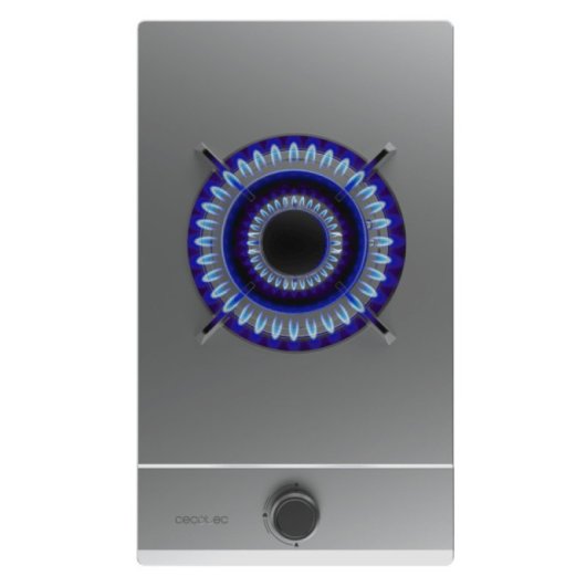 Cecotec Bolero Squad G 1200S Placa De Gas 1 Fuego 3,5Kw Inox