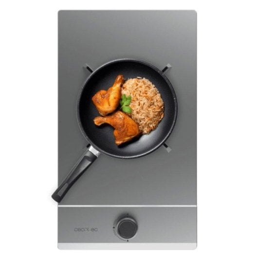 Plaque de cuisson Cecotec Bolero Squad G 1200S Inox 1 zone Wok 3,5 kW