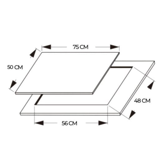 Plaque de cuisson Cecotec Bolero Squad G 1200S Inox 1 zone Wok 3,5 kW